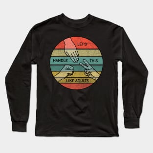 Rock paper scissors Long Sleeve T-Shirt